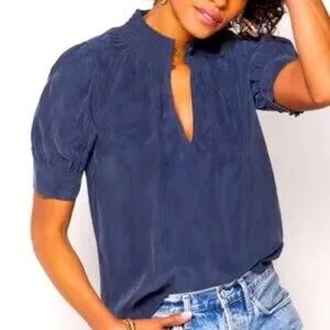 Evereve Meg Smocked Blouse -SM